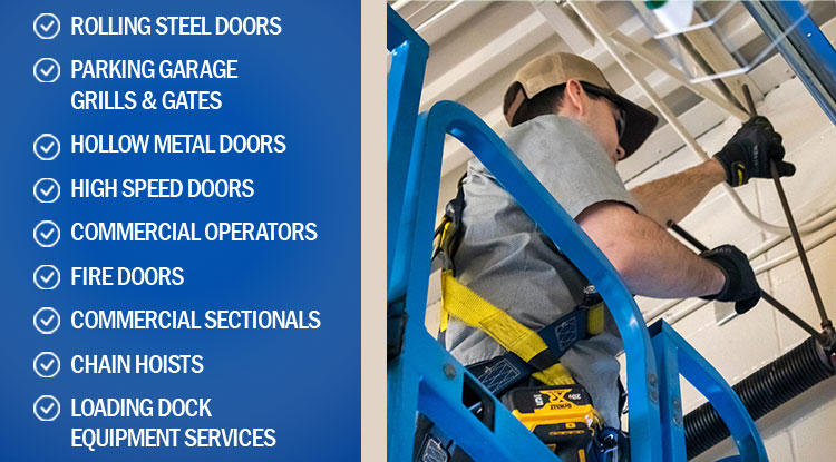 Customer buying a new garage door from Precision Garage Door